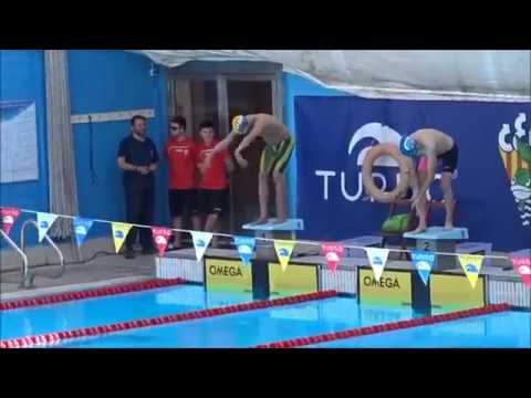David Natación - Campeonatos De Cataluña - CE Mediterrani - 50 Metros Braza - Calle 1, 2.06.18