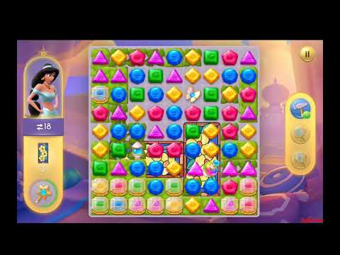 Disney Princess Majestic Quest Level 10 NO BOOSTERS - A S GAMING ✔