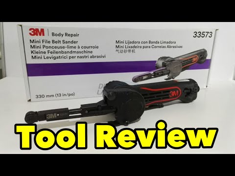 TOOL REVIEW: 3M Mini File Belt Sander  #3M #TOOLREVIEW #TOOLS