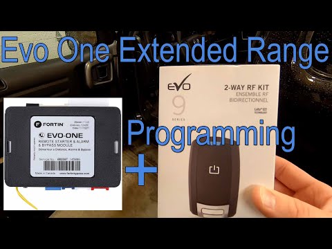 Fortin Evo One Long Range 2 Way Remote Programming RFK912