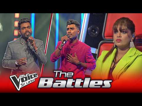 Yamesh & Chalana | Heena Maka (හීන මකා) | The Battles | The Voice Sri Lanka