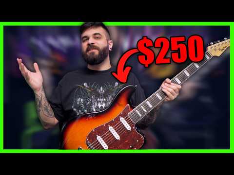 Affordable Baritone... But Is It Any Good?! (Harley Benton GuitarBass VS Demo)
