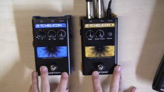 TC Helicon VoiceTone C1 Vocal Effects Processor - What To TC Helicon VoiceTone C1 Vocal Effects Processor - What To