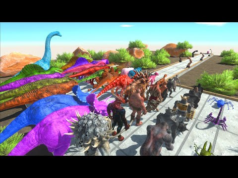 One Punch One Die Road | Animal Revolt Battle Simulator