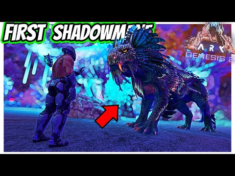 FINALLY TAMING MY FIRST SHADOWMANE, ITS A NIGHTMARE!! || Ark Genesis Part 2 Story Ep 222!