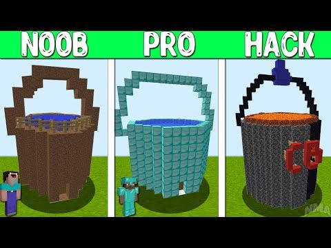 Minecraft Battle : CHUM BUCKET CRAFTING CHALLENGE - NOOB vs PRO vs HACKER Minecraft Animation
