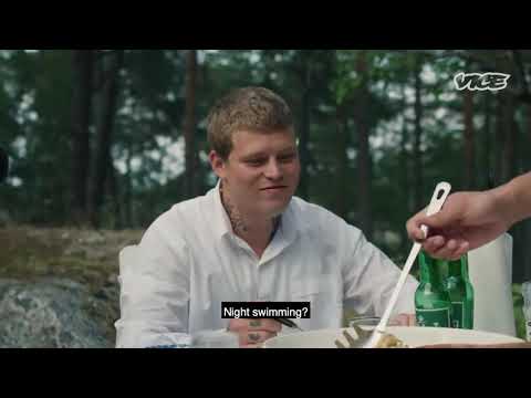 Yung Lean: just chilling with Sad Boys at home