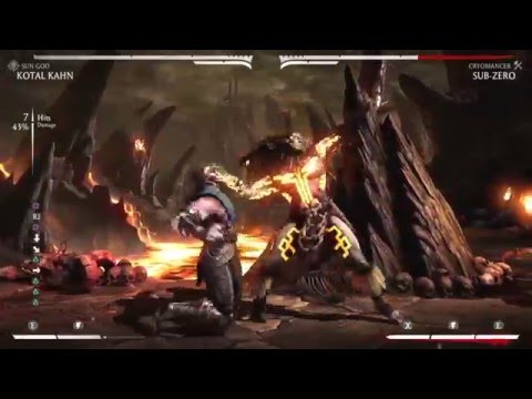 Kotal Kahn 53% 1 Meter Combo Mid-Screen (Post-Patch)