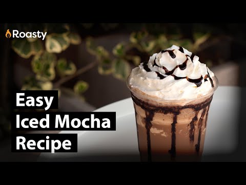 How To Make An Iced Mocha: Easy Iced Mocha Recipe