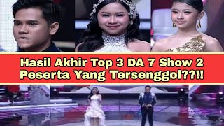 Download lagu Final Results of the top 3 DA 7 show 2 Who Was Knocked Out?! mp3 Download lagu Final Results of the top 3 DA 7 show 2 Who Was Knocked Out?! mp3