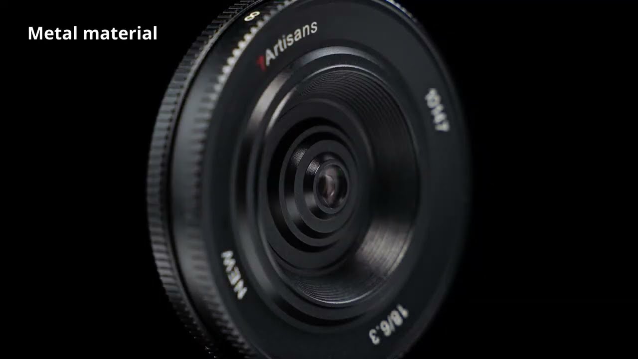 YouTube video - Oficiální video k objektivu 7ARTISANS 18 mm f/6,3 II pro Nikon Z (APS-C)