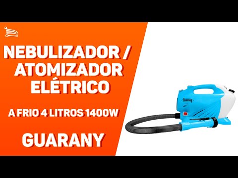 Nebulizador/ Atomizador Elétrico a Frio 4 Litros 1200W  - Video