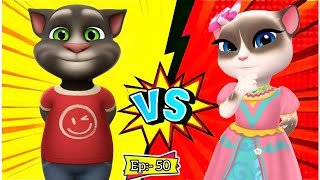 My Talking Tom 2 🆚 My Talking Angela 2 android/ios gameplay EP :- 50🪄✨🐈