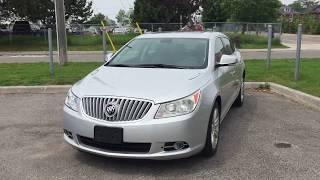 Pre-Owned 2010 Buick LaCrosse CXL FWD Sunroof Seat and Mirror Memory Silver Oshawa ON Stock# B11716A