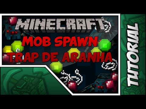 Minecraft Tutorial // Mob Spawn Trap - Aranha ''Cave Spider'' (ExP + Items) - Willzy
