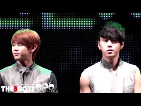 110528 Green Concert - Junhyung / Yoseob and .. bugs