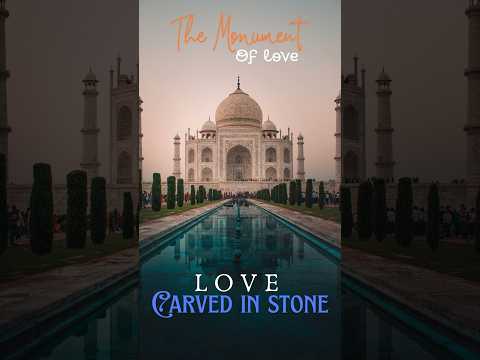 ❤️ Love carved in Stone 🕌 . #shorts #travel #tajmahal