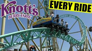 Every Ride At Knott's Berry Farm