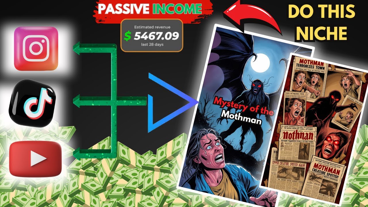 New Niche ! | Youtube Automation & Tiktok (Horror Facts)