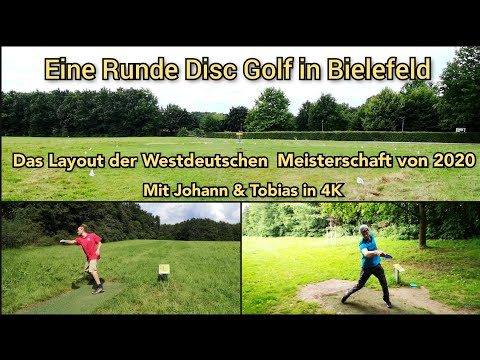 #32 Eine Runde Disc Golf in Bielefeld -Das Layout der Westdeutschen Meisterschaft von 2020 #discgolf