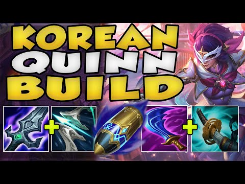 KOREAN QUINN BUILD TAKES OVER SOLO QUEUE TOP LANE! (MONEY GENERATOR) - League of Legends
