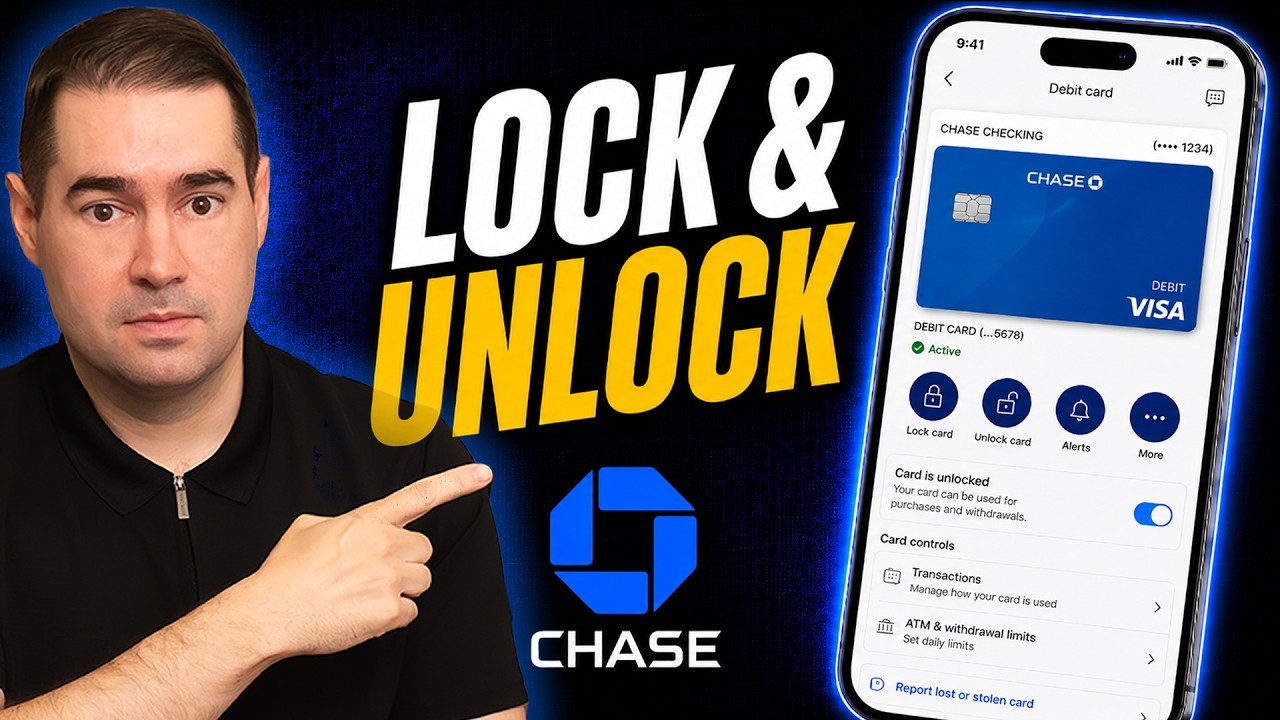 How to Lock and Unlock Your Chase Debit Card