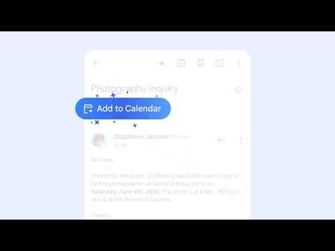 How to add events to Google Calendar from @Gmail with a single click on mobile!
