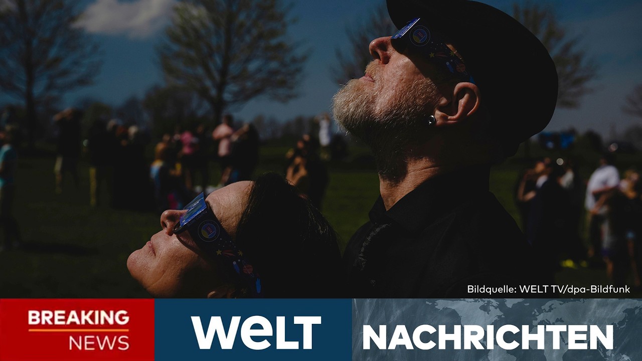 SONNENFINSTERNIS 2026: Seltenes Naturschauspiel zieht Europa in seinen Bann | WELT LIVESTREAM