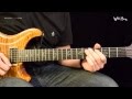 The Middle - Jimmy Eat World guitar solo tutorial full HD Tabs