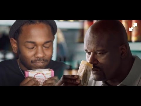 Kendrick Lamar & Shaquille O' Neal go soap shopping in a commercial 😂😂😂