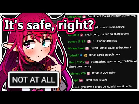 IRyS Finally Learns The Differences Between Debit And Credit Cards IRyS Finally Learns The Differences Between Debit And Credit Cards