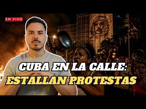 🔴 La Habana arde: Protestas, vinculan al Cangrejo con la mafia y Rubio le pone fecha al régimen