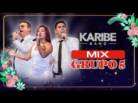 La mejor orquesta para bodas, matrimonios, Karibe Band - Mix Grupo 5 II (en vivo)