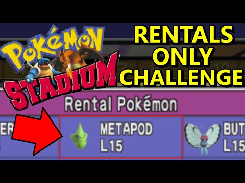 Can You Beat Pokemon Stadium With Rental Pokemon ONLY? (Nintendo Switch Online Challenge)