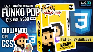 Caja Funko POP! - ManzDev (Edición limitada) con CSS