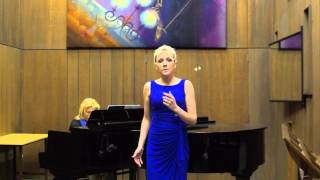 CHRISTINA JOHNSTON - Mozart&#39;s Highest Coloratura Concert Aria - Io Non Chiedo