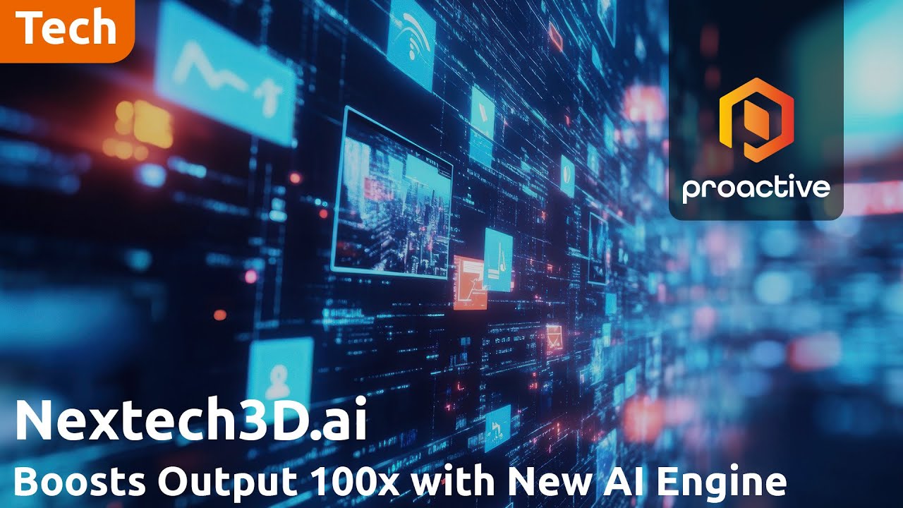 Nextech3D.ai announces 'quantum leap' in 3D content creation with enhanced AI platform