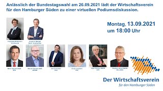 Podiumsdiskussion | Livestreaming am 13.09.21