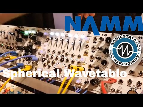 NAMM 2018: 4ms Spherical Wavetable Navigator