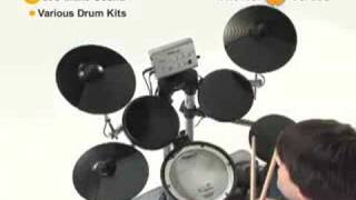 Video thumbnail for Roland HD-1 V-Drum Lite Digital Drum Kit by Gear4music Guitars