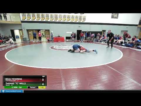 187 Lbs Placement Matches (16 Team) - Beau Mooring, Colorado Red Vs Thomas `TC` Wills, Texas 769f