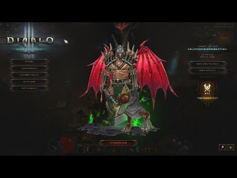 Diablo 3 Season 28 2 Minutes Speed GR 100 NO Conduit NO Power LOW DPS Para 820 NEW Frenzy Barb!!!!!
