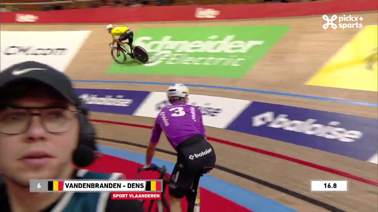 Lotto Zesdaagse Gent - 2023 - DAG 2 | 500m - Noah Vandenbranden & Tuur Dens - Baanrecord 26 368