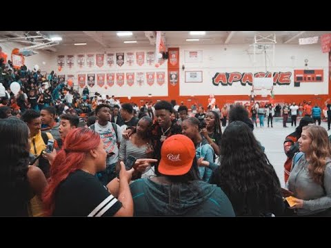 Ambjaay Performs At Centennial High School