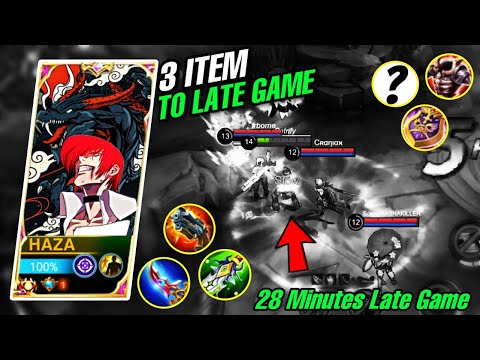CHOU NEW 99.9% THIS 3 ITEM BEST TO LATE GAME (TRY THIS!🔥) CHOU BEST BUILD 2023 | MLBB
