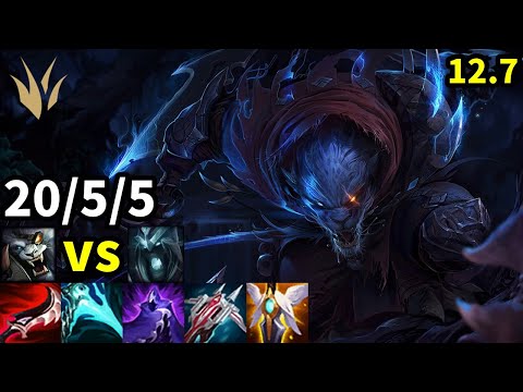 Rengar Jungle vs Karthus - NA Master | Patch 12.7
