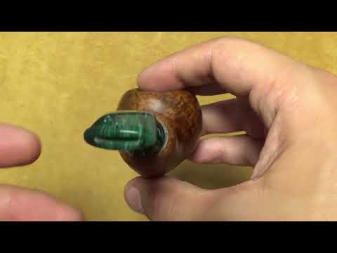 Pipa Chacom Reverse Calabash Liscia Scura (V)