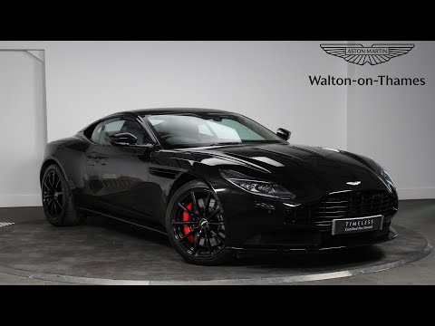 A Timeless Aston Martin DB11 AMR Finished in Onyx Black