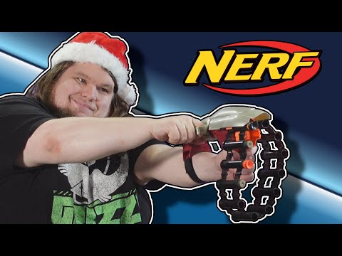 TAG BACK! Day 1 - The 1997 NERF RotoTrack, a chain-fed arm-mounted blaster!