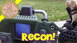 Covert Ops Ultra Tuff Video Recon RC Bot - Dog-Bo Goes On A Ride!